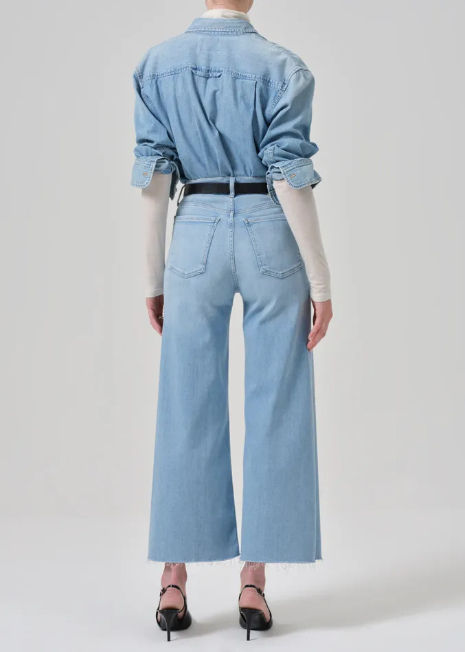 Women Jeans Citizens Of Humanity Lyra Wide Leg Crop In Marquee