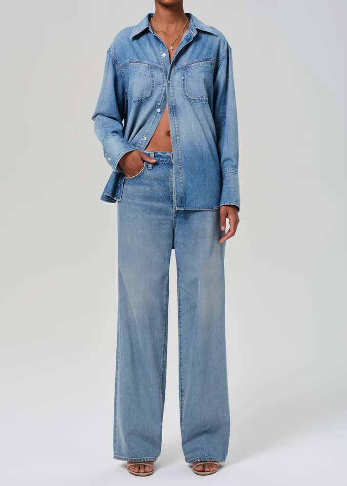 Women Jeans Citizens Of Humanity Paloma Baggy In Chalice