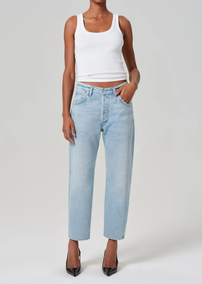 Women Jeans Citizens Of Humanity Winslow Cropped Boyfriend In Pippa