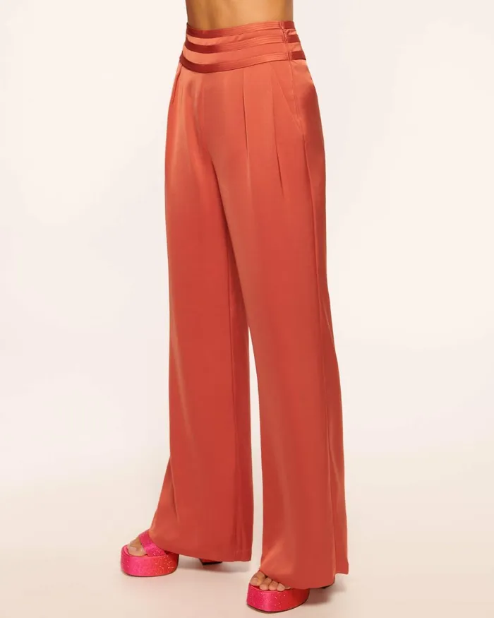 Women Joss Wide Leg Pant Sandstone Ramy Brook Pants Women Joss Wide Leg Pant Sandstone Ramy Brook Pants