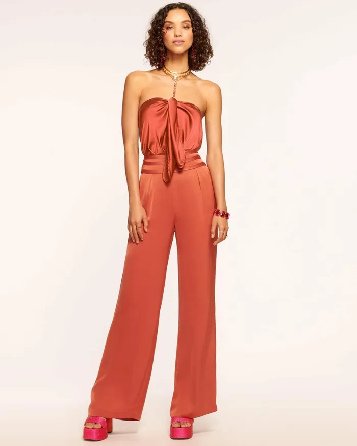 Women Joss Wide Leg Pant Sandstone Ramy Brook Pants Women Joss Wide Leg Pant Sandstone Ramy Brook Pants
