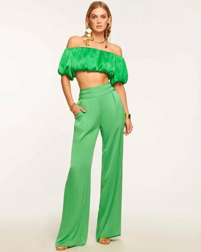 Women Joss Wide Leg Pant Sandstone Ramy Brook Pants Women Joss Wide Leg Pant Sandstone Ramy Brook Pants