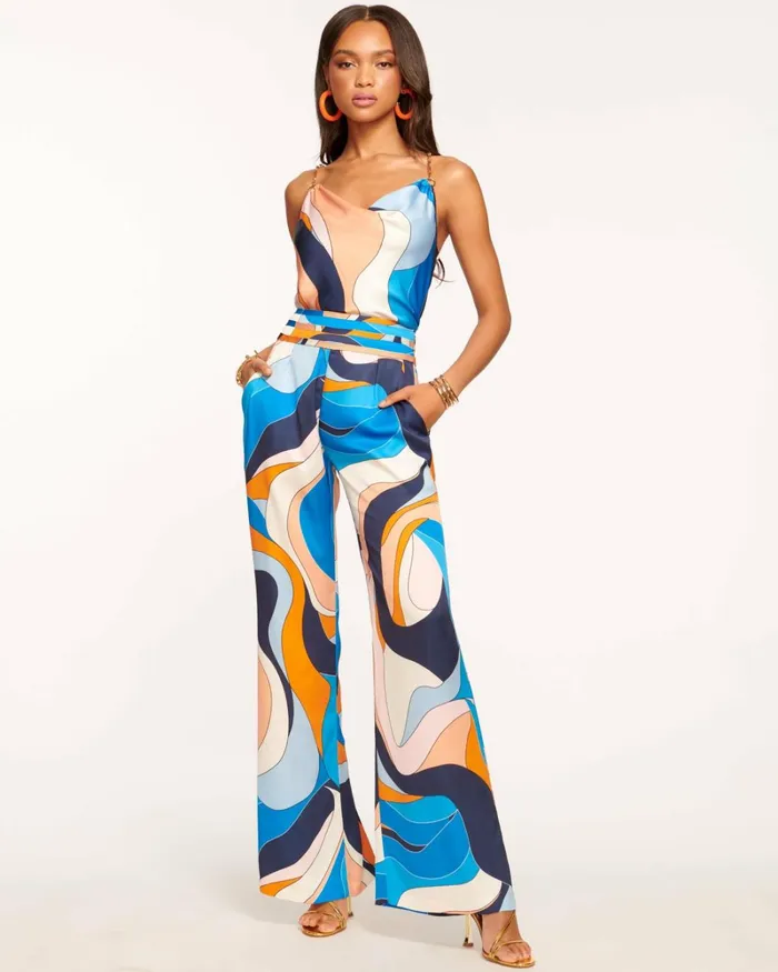 Women Joss Wide Leg Pant Sandstone Ramy Brook Pants Women Joss Wide Leg Pant Sandstone Ramy Brook Pants
