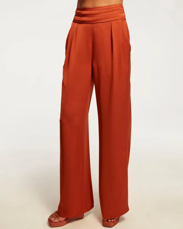 Women Joss Wide Leg Pant Sandstone Ramy Brook Pants Women Joss Wide Leg Pant Sandstone Ramy Brook Pants