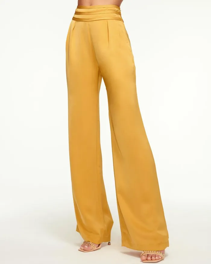 Women Joss Wide Leg Pant Sandstone Ramy Brook Pants Women Joss Wide Leg Pant Sandstone Ramy Brook Pants