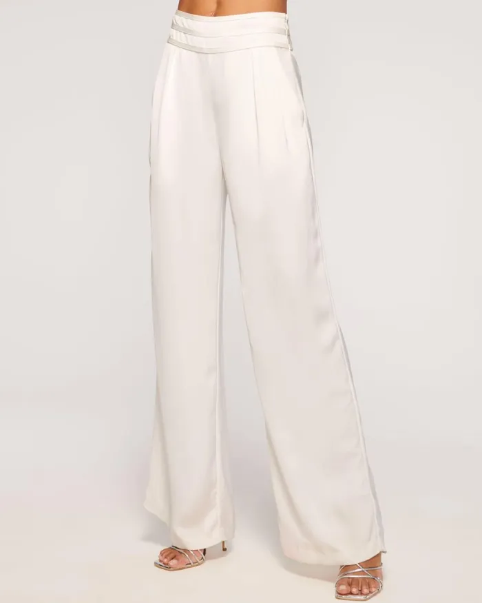 Women Joss Wide Leg Pant Sandstone Ramy Brook Pants Women Joss Wide Leg Pant Sandstone Ramy Brook Pants