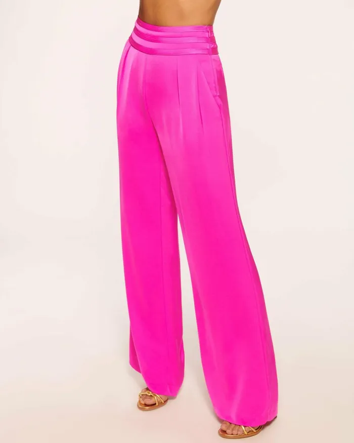 Women Joss Wide Leg Pant Sandstone Ramy Brook Pants Women Joss Wide Leg Pant Sandstone Ramy Brook Pants