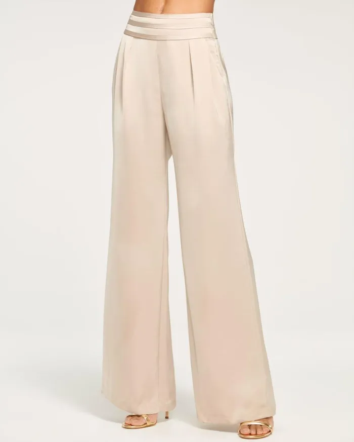 Women Joss Wide Leg Pant Sandstone Ramy Brook Pants Women Joss Wide Leg Pant Sandstone Ramy Brook Pants