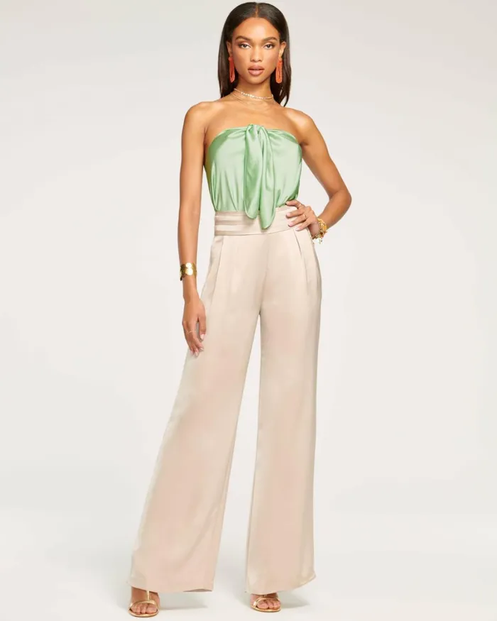Women Joss Wide Leg Pant Sandstone Ramy Brook Pants Women Joss Wide Leg Pant Sandstone Ramy Brook Pants