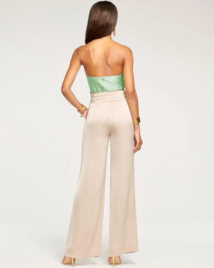 Women Joss Wide Leg Pant Sandstone Ramy Brook Pants Women Joss Wide Leg Pant Sandstone Ramy Brook Pants