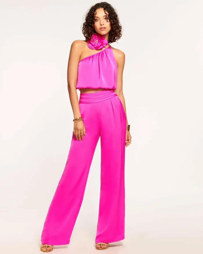 Women Joss Wide Leg Pant Sandstone Ramy Brook Pants Women Joss Wide Leg Pant Sandstone Ramy Brook Pants