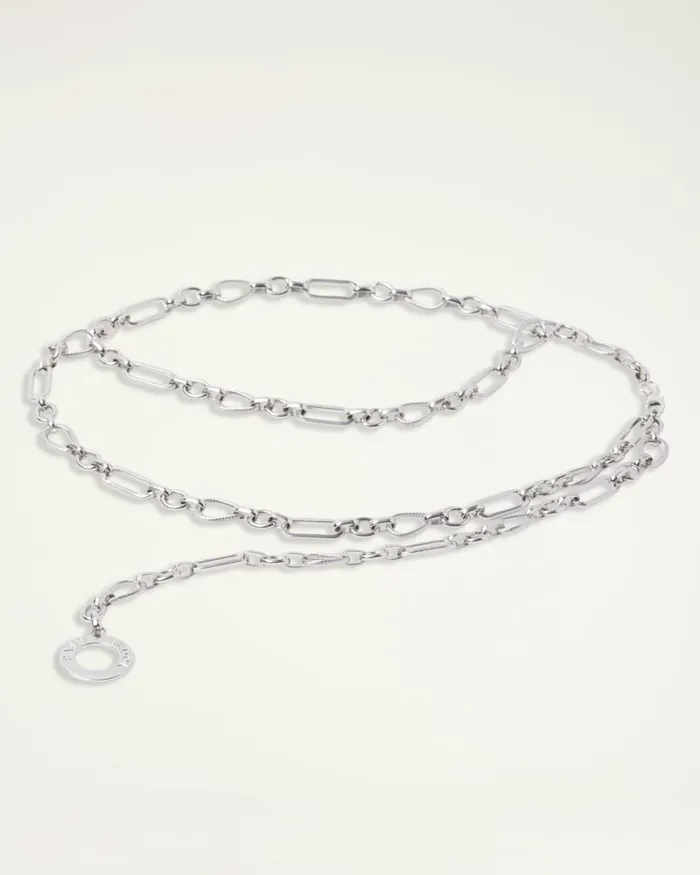 Women Kellie Chain Belt Silver Ramy Brook Belts