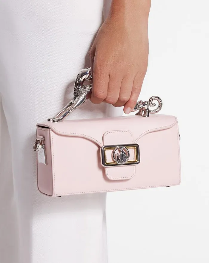 Women Lanvin Crossbody Bags and Shoulder Bags Leather Nano Pencil Cat Bag Ros Women Lanvin Crossbody Bags and Shoulder Bags Leather Nano Pencil Cat Bag Ros