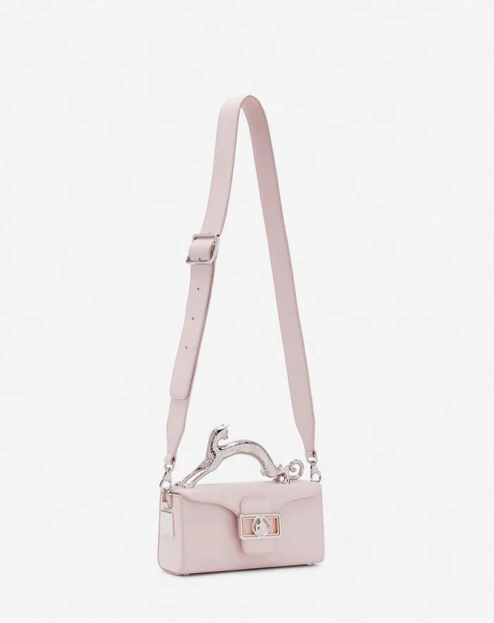 Women Lanvin Crossbody Bags and Shoulder Bags Leather Nano Pencil Cat Bag Ros Women Lanvin Crossbody Bags and Shoulder Bags Leather Nano Pencil Cat Bag Ros