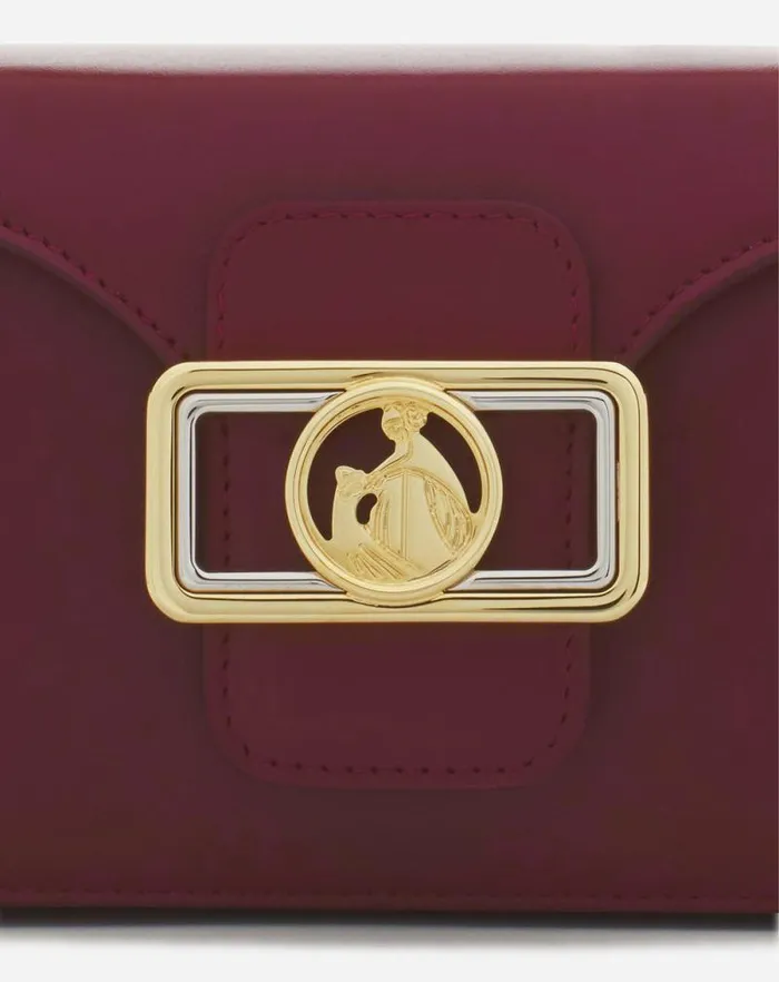 Women Lanvin Crossbody Bags and Shoulder Bags Nano Pencil Cat Leather Bag Turkish Red Women Lanvin Crossbody Bags and Shoulder Bags Nano Pencil Cat Leather Bag Turkish Red