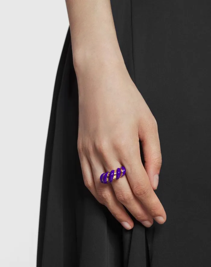 Women Lanvin Jewelry Mlodie Candy Ring Anemone Women Lanvin Jewelry Mlodie Candy Ring Anemone