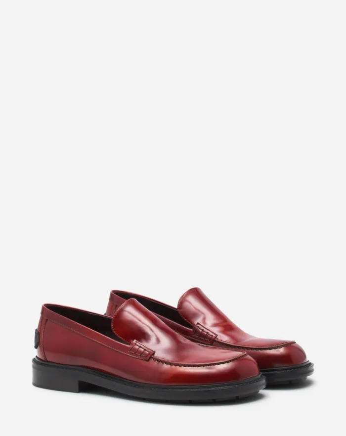 Women Lanvin Loafers Spinto Loafers In Smooth Leather Dark Brown