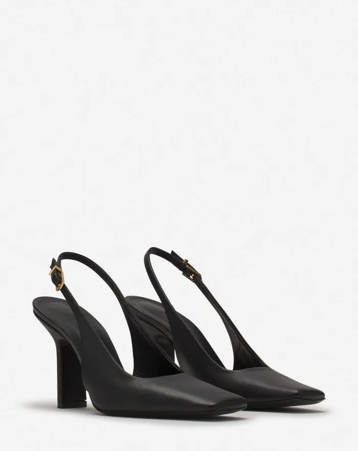 Women Lanvin Pumps Mesure Leather Pumps Black