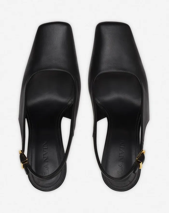 Women Lanvin Pumps Mesure Leather Pumps Black