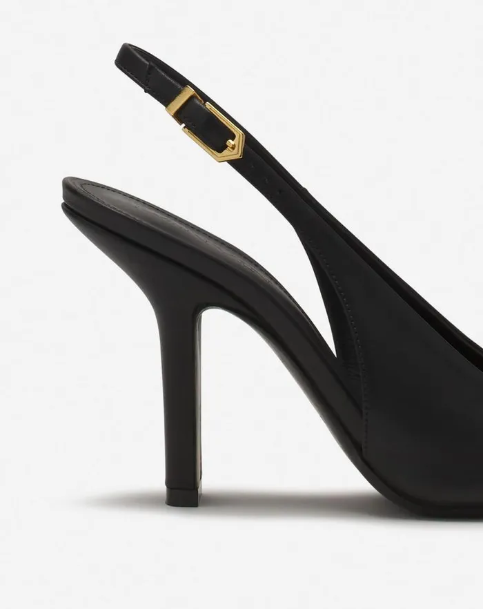 Women Lanvin Pumps Mesure Leather Pumps Black