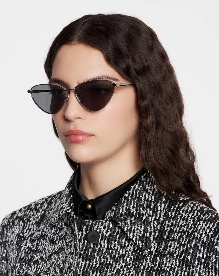 Women Lanvin Sunglasses Sequence Sunglasses Silver