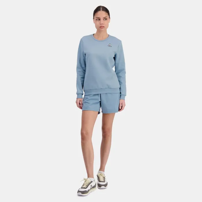 Women Le Coq Sportif Sweatshirts And Hoodies Essentiels Sweat Col Rond Femme