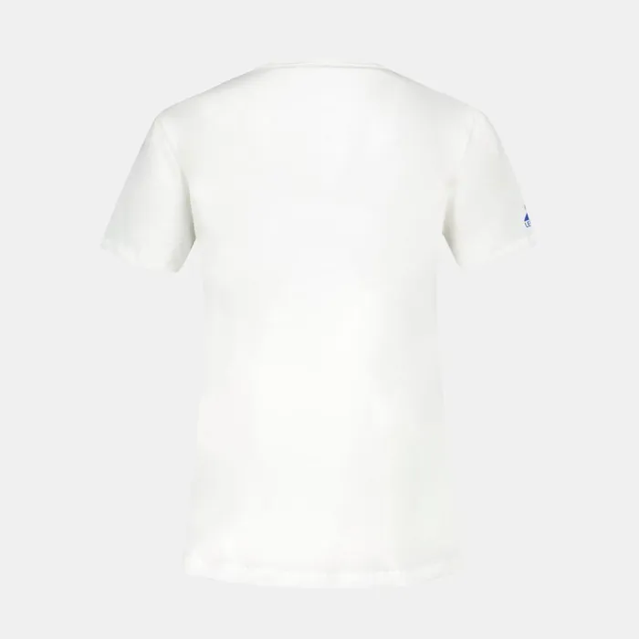 Women Le Coq Sportif Tshirts Polos Shirts And Tops France039s Olympic Team TShirt Marshmallow