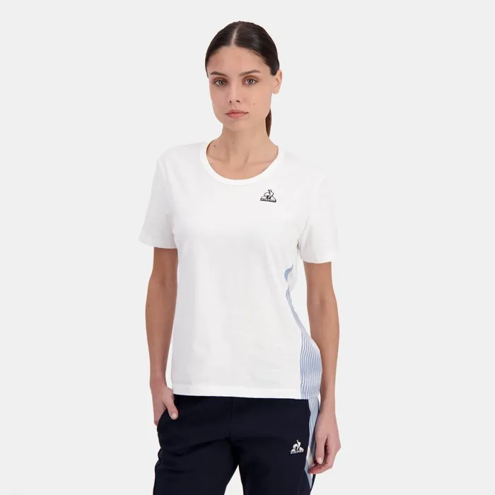 Women Le Coq Sportif Tshirts Polos Shirts And Tops Hritage Tshirt Femme