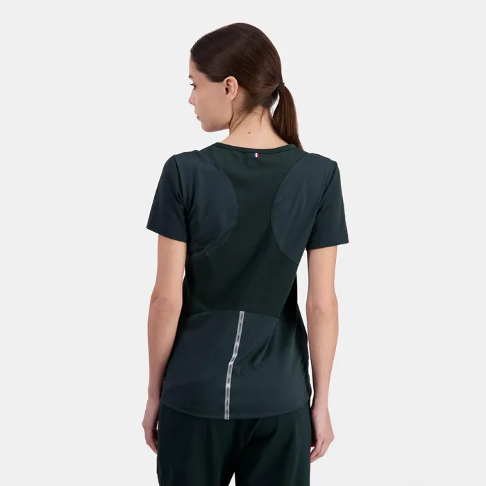Women Le Coq Sportif Tshirts Polos Shirts And Tops Training Performance TShirt Scarab
