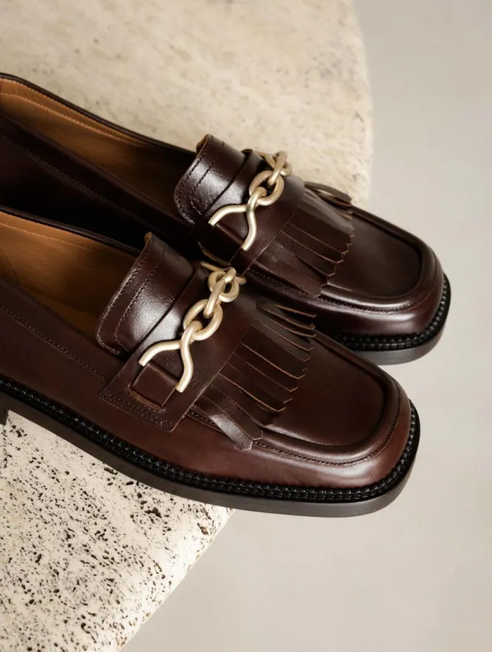 Women Loafers and Derbies Bobbies Lilo Irish Coffee