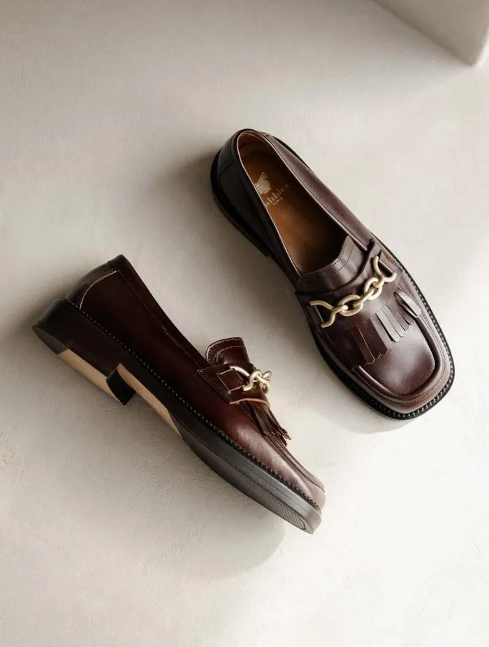 Women Loafers and Derbies Bobbies Lilo Irish Coffee