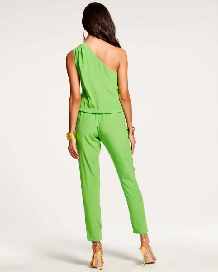 Women Lulu One Shoulder Jumpsuit Navy Ramy Brook Dresses Women Lulu One Shoulder Jumpsuit Navy Ramy Brook Dresses