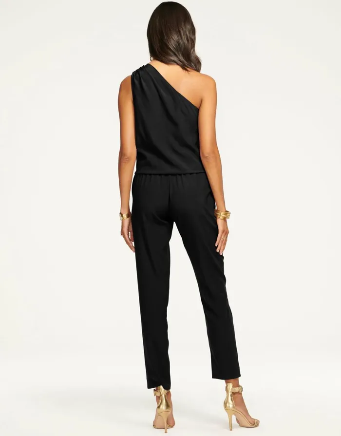 Women Lulu One Shoulder Jumpsuit Navy Ramy Brook Dresses Women Lulu One Shoulder Jumpsuit Navy Ramy Brook Dresses