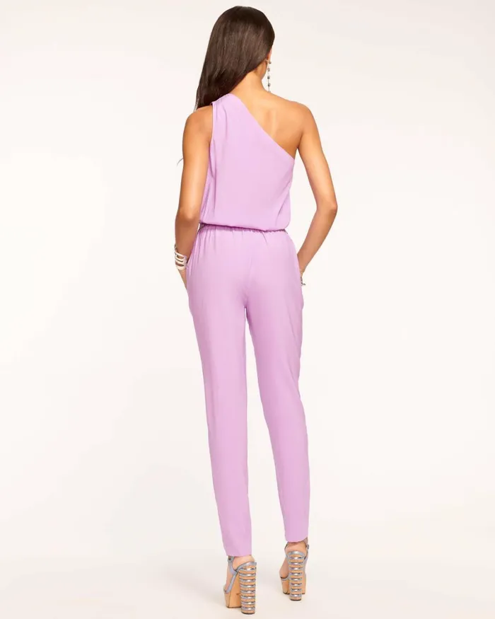Women Lulu One Shoulder Jumpsuit Navy Ramy Brook Dresses Women Lulu One Shoulder Jumpsuit Navy Ramy Brook Dresses