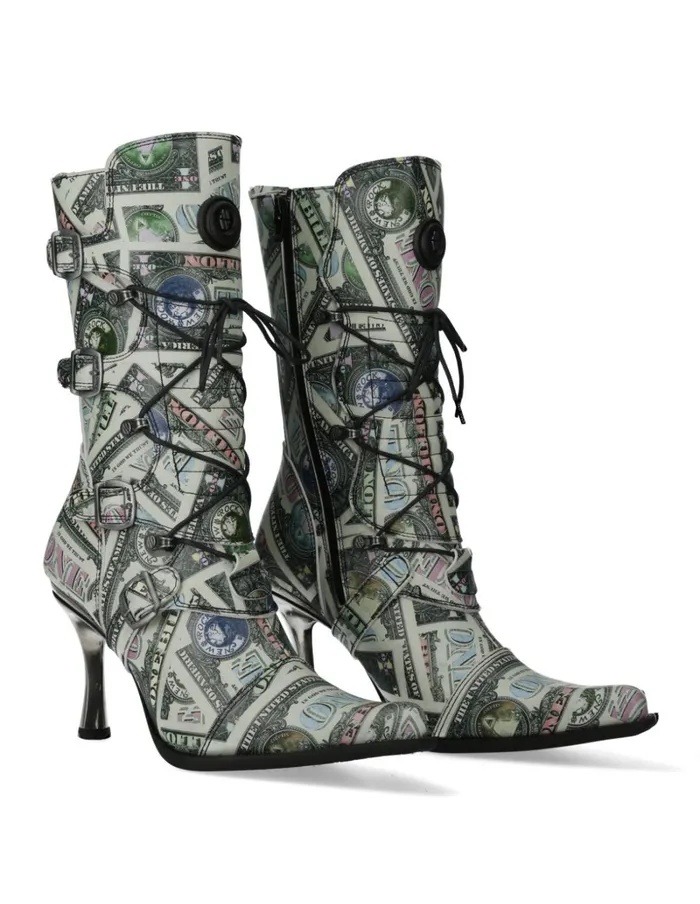 Women M9373prmC1 New Rock Boots