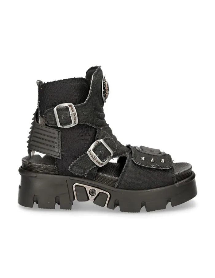 WomenMen Ankle Boot Metallic MBios106V1 New Rock Boots WomenMen Ankle Boot Metallic MBios106V1 New Rock Boots