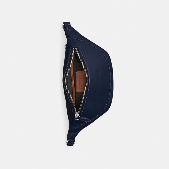 WomenMen Belt Bags Coach League Belt Bag Deep Blue