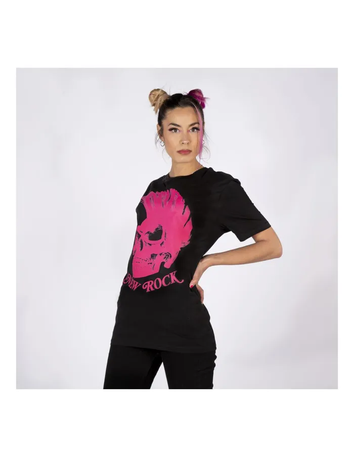 WomenMen Black WTshirt6S2 New Rock TShirts WomenMen Black WTshirt6S2 New Rock TShirts