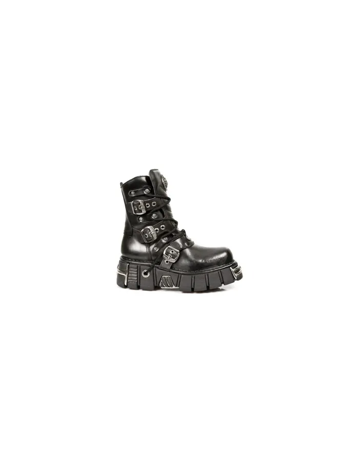 WomenMen Boot Metallic M1010C1 New Rock Boots