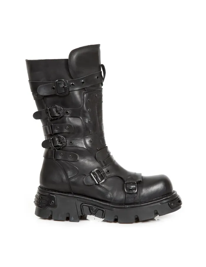 WomenMen Boot Metallic M1020C22 New Rock Boots