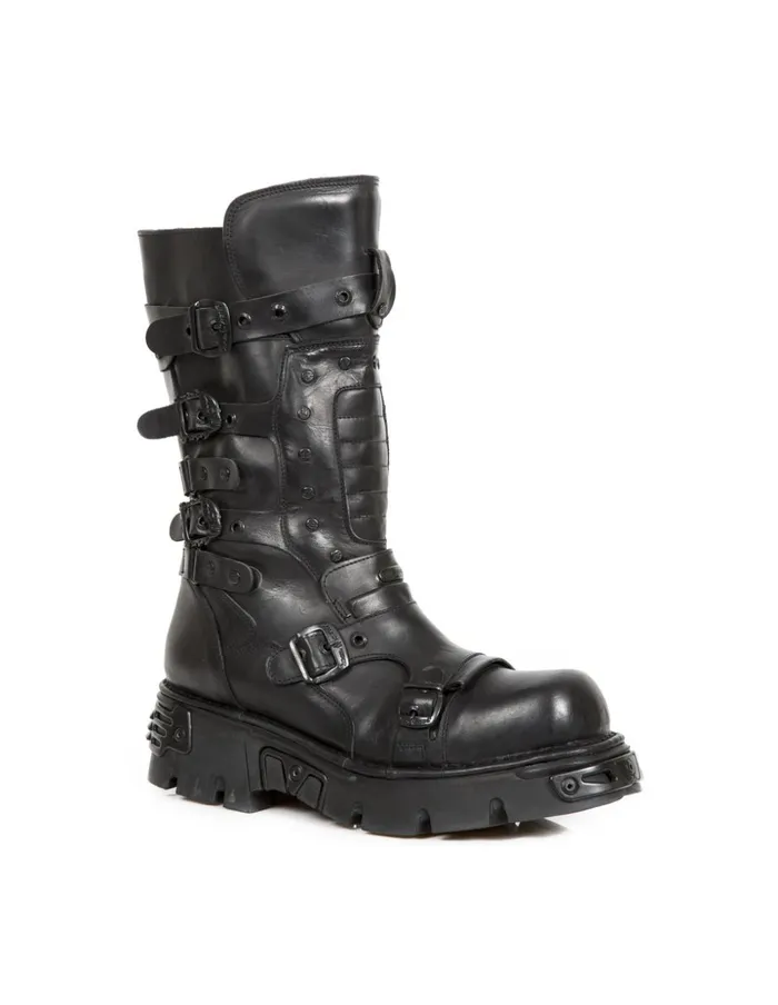 WomenMen Boot Metallic M1020C22 New Rock Boots WomenMen Boot Metallic M1020C22 New Rock Boots