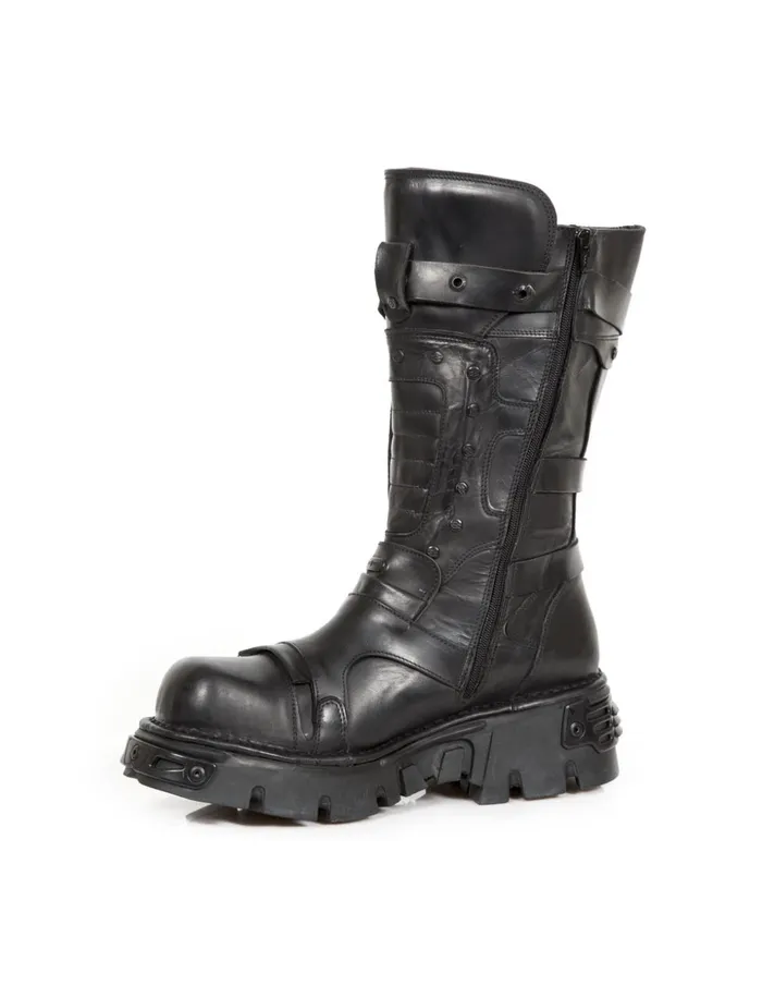 WomenMen Boot Metallic M1020C22 New Rock Boots WomenMen Boot Metallic M1020C22 New Rock Boots