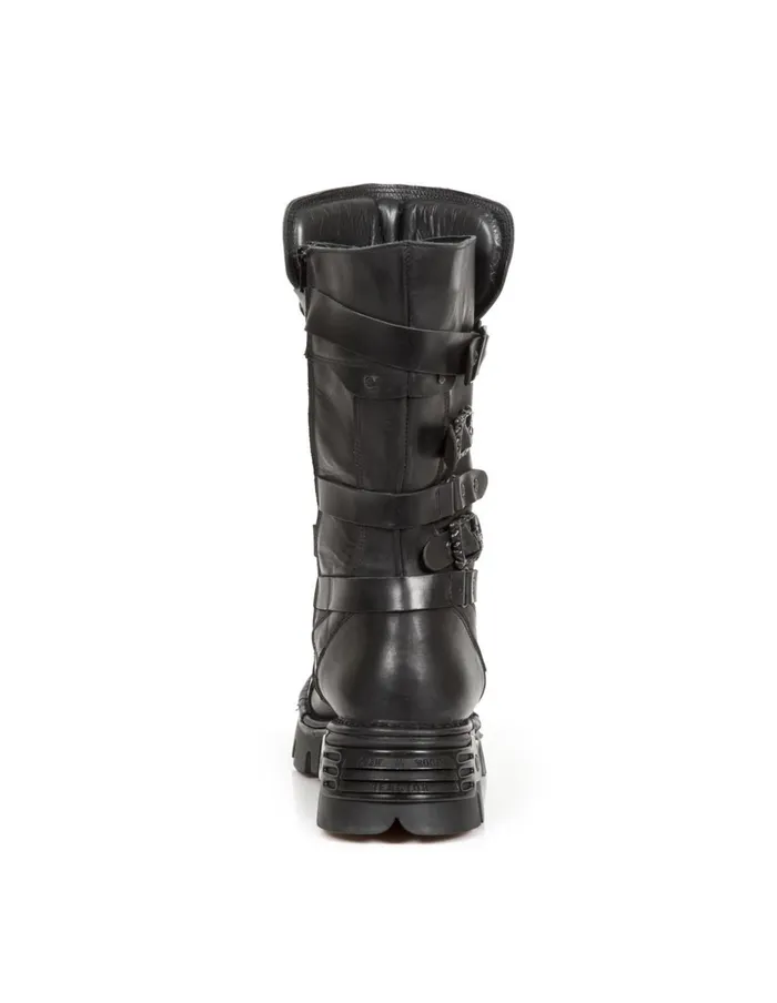 WomenMen Boot Metallic M1020C22 New Rock Boots WomenMen Boot Metallic M1020C22 New Rock Boots