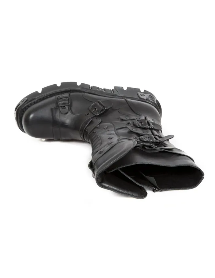 WomenMen Boot Metallic M1020C22 New Rock Boots WomenMen Boot Metallic M1020C22 New Rock Boots