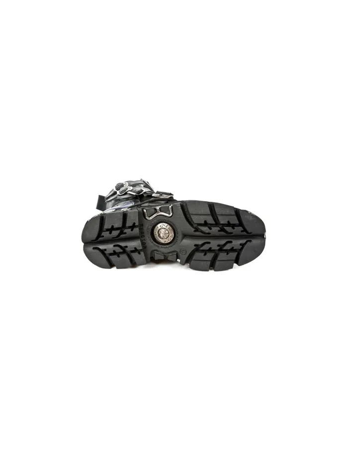 WomenMen Boot Metallic M107C5 New Rock Boots