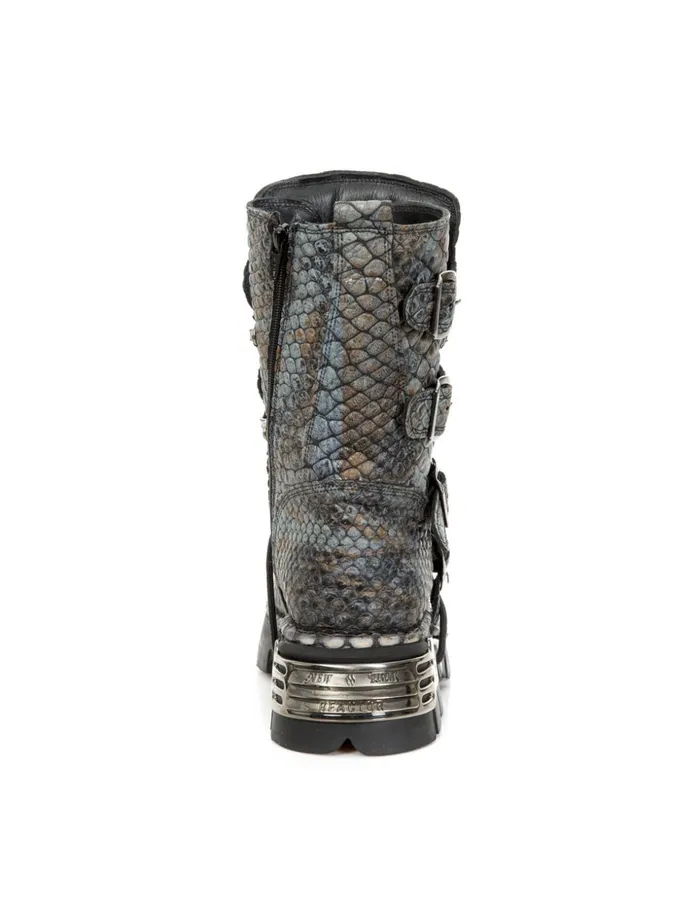 WomenMen Boot Metallic M373C408 New Rock Boots WomenMen Boot Metallic M373C408 New Rock Boots