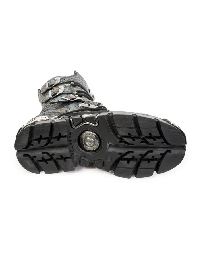 WomenMen Boot Metallic M373C408 New Rock Boots WomenMen Boot Metallic M373C408 New Rock Boots