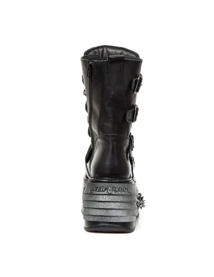 WomenMen Boot Metallic M373C76 New Rock Boots