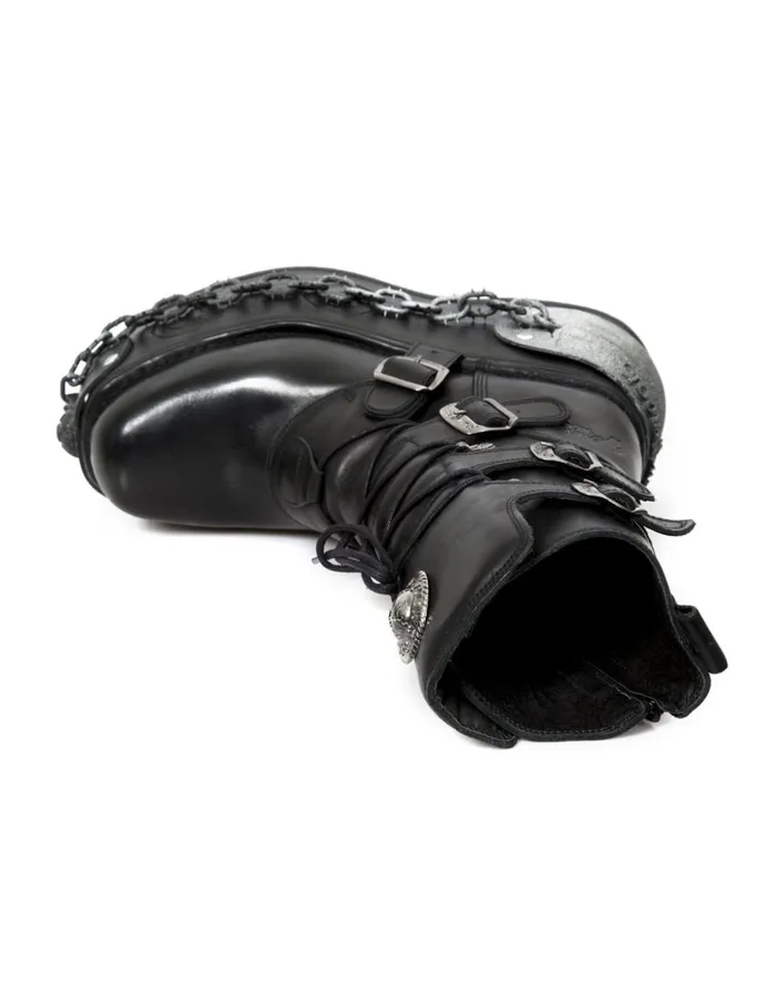 WomenMen Boot Metallic M373C76 New Rock Boots