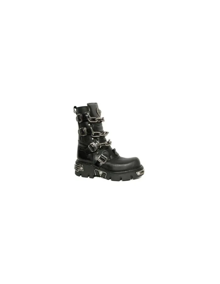 WomenMen Boot Metallic M713C2 New Rock Boots